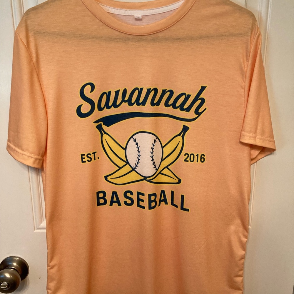 Savannah Peach Short Sleeve Baseball Graphic Tee